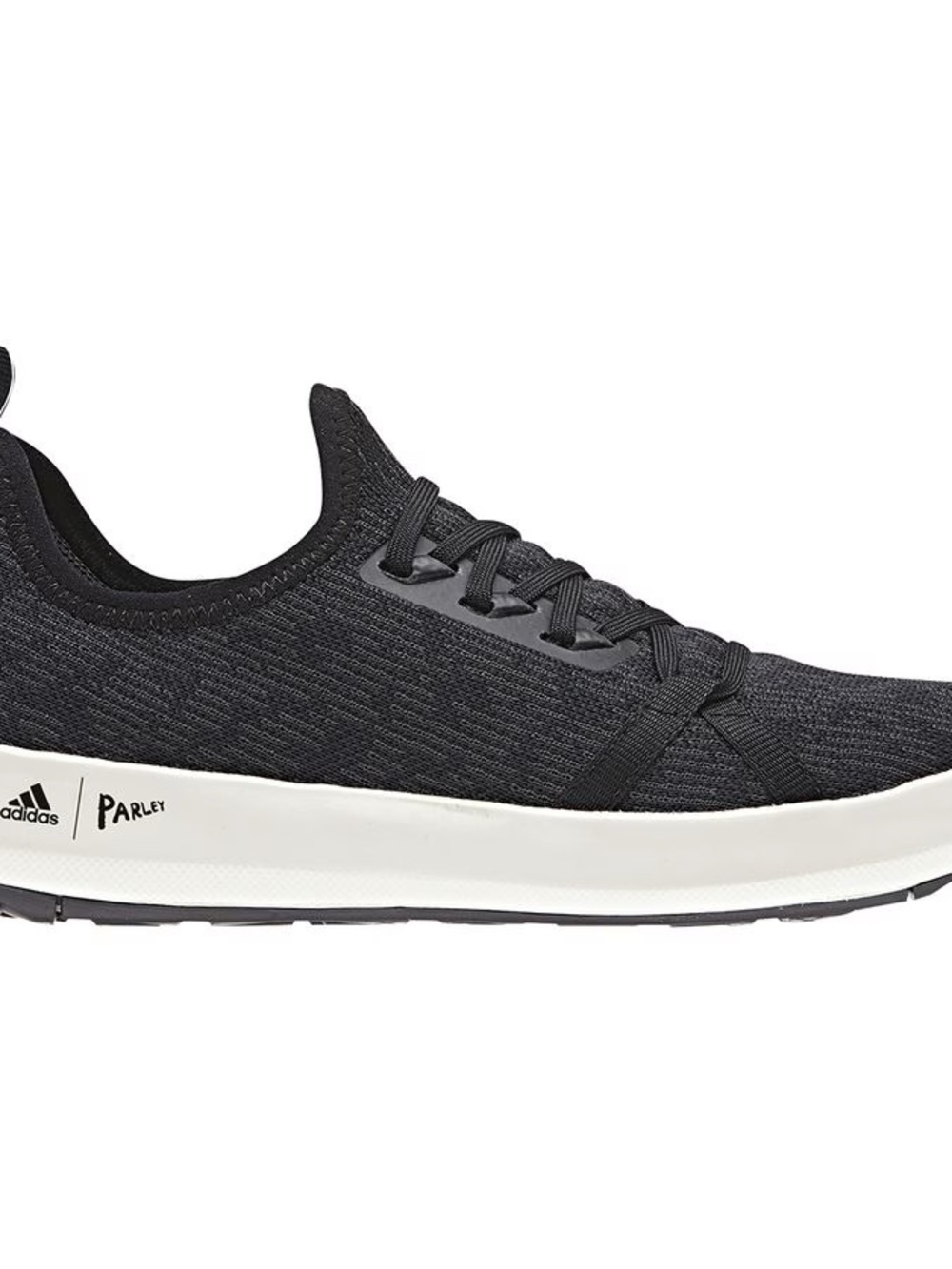 Men's Black Knit Casual Sneaker